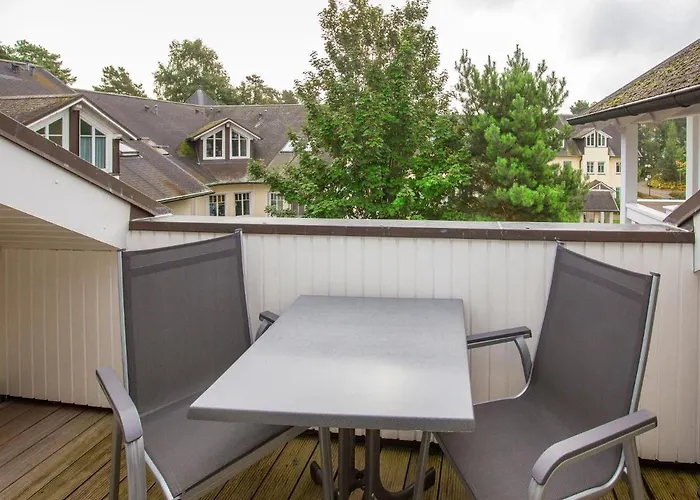 Duenenpark - Komfortplus Mit 1 Schlafzimmer Und Balkon Im Dachgeschoss 247 Binz